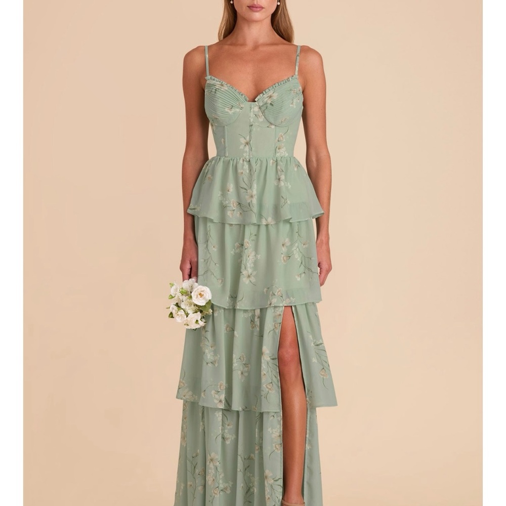 Birdy Grey Lola Chiffon Dress - Sage Le Fleu
Size Large NWT